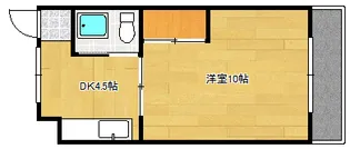 広島県広島市西区大芝1【マンション】の間取り