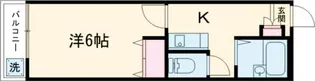 1Kの間取り画像