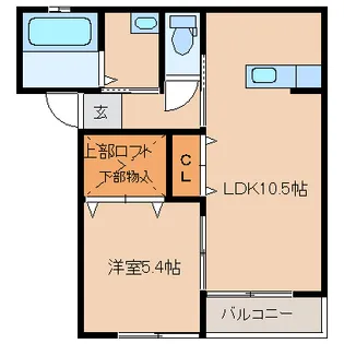 パステルハイム【2階】の間取り