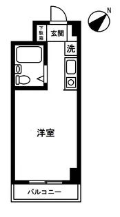 ほしのビル【3階】の間取り