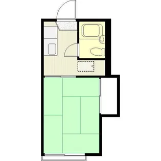 1Kの間取り画像