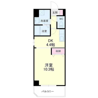 グレイス第8マンション【6階】の間取り