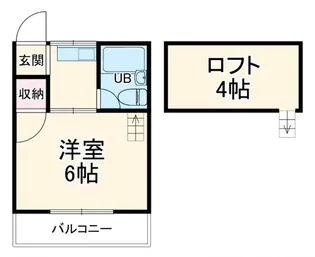 SKハイツ【1階】の間取り