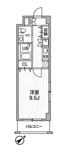 市川妙典レジデンス【4階】の間取り