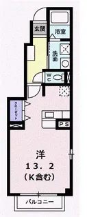 アニメート・大町【1階】の間取り