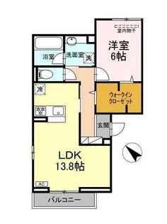 【新築】メゾンルナール【3階】の間取り