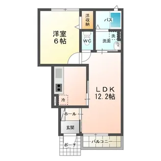 エクセリアA棟【1階】の間取り