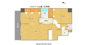 北海道札幌市中央区南十五条西8【マンション】の間取り