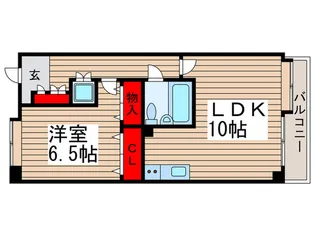 JUNヴィラ栄和【3階】の間取り
