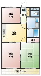 Y・グラン・デ・ジュール【1階】の間取り