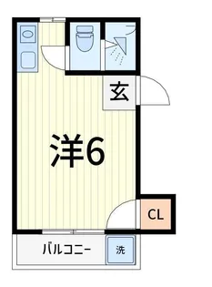 ストークハイツ山口【1階】の間取り
