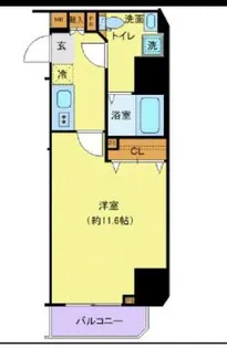 ジェノヴィア渋谷笹塚スカイガーデン【3階】の間取り