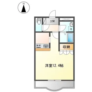プラチナボス【2階】の間取り