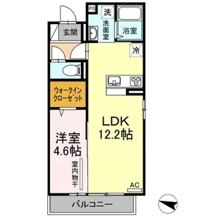 トレゾールブラン【2階】の間取り