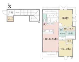 MEDELLE【2階】の間取り