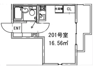 スペリア沼袋【2階】の間取り