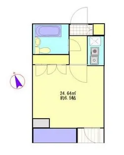 グリーンメゾン本厚木【6階】の間取り