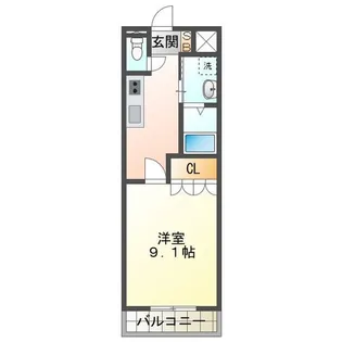 M・メゾン【1階】の間取り