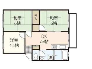 エステート翠【2階】の間取り