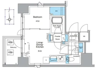 東京都台東区元浅草3【マンション】の間取り