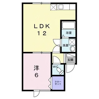 リックヴィール【2階】の間取り