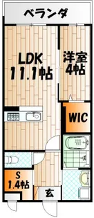シエラ八幡【3階】の間取り