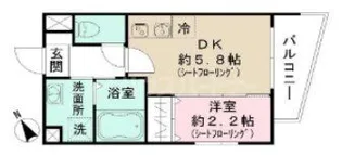 Jブラン西新井【1階】の間取り