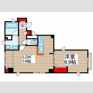 シエレトワレ【3階】の間取り