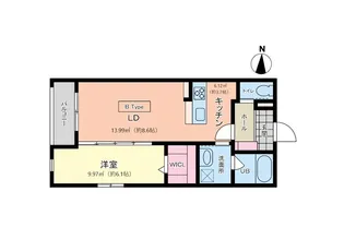 Gravity Fujieda ekinandori【2階】の間取り