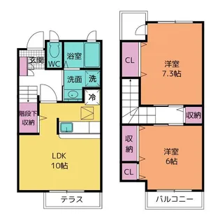 神奈川県横浜市緑区鴨居4【一戸建】の間取り