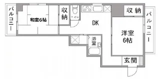 フォーラム島田5【7階】の間取り