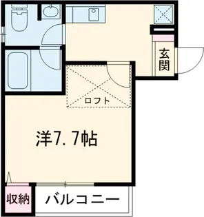 サンステージ諏訪【2階】の間取り