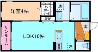 M&Y下冨居【1階】の間取り