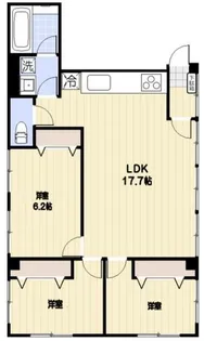 YDビルディング【3階】の間取り