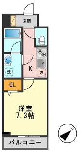 東京都葛飾区柴又3【マンション】の間取り