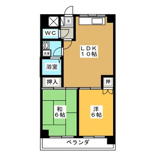 アークヒルズ可児【7階】の間取り