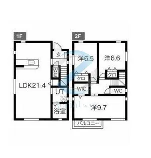 東京都江戸川区東葛西8【一戸建】の間取り