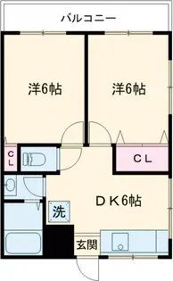 メゾン森【2階】の間取り