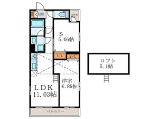 仮)室町姉小路Project【5階】の間取り