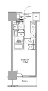 東京都台東区小島2【マンション】の間取り