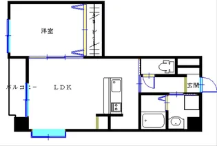鹿児島県鹿児島市谷山中央2【マンション】の間取り