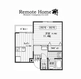 (仮称)太秦辻ケ本町マンション【3階】の間取り