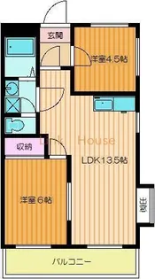 千葉県市川市末広2【マンション】の間取り