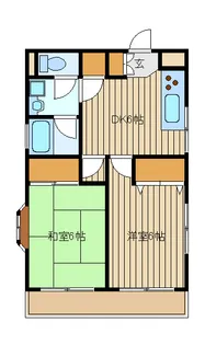 東京都板橋区富士見町【マンション】の間取り