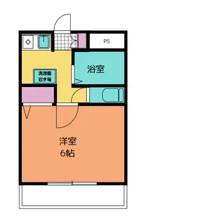 ショコラII【3階】の間取り