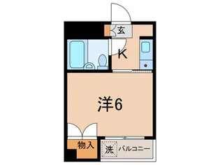 フジタハイツ【3階】の間取り