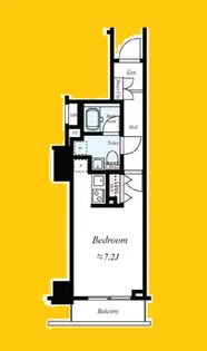 プレール・ドゥーク西横浜【11階】の間取り