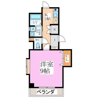 メゾンぱるむ【3階】の間取り