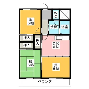 ヴェルデ平針南【5階】の間取り