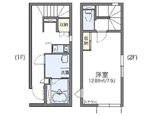レオネクストメイプル【1階】の間取り